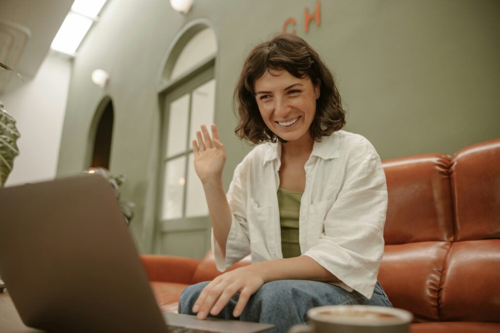 Can AI Chatbots Replace a Psychiatrist? What They Can (and Can't) Do for Your Mental Health A woman having a telehealth video consultation
